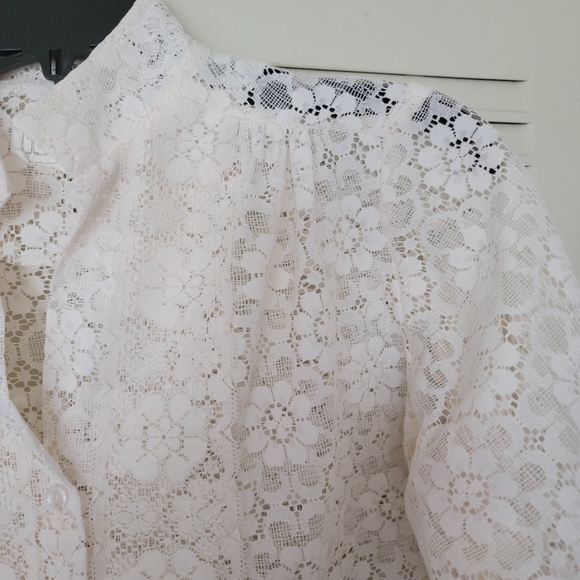 Ladies Open Weave Blouse - Picture 2 of 6